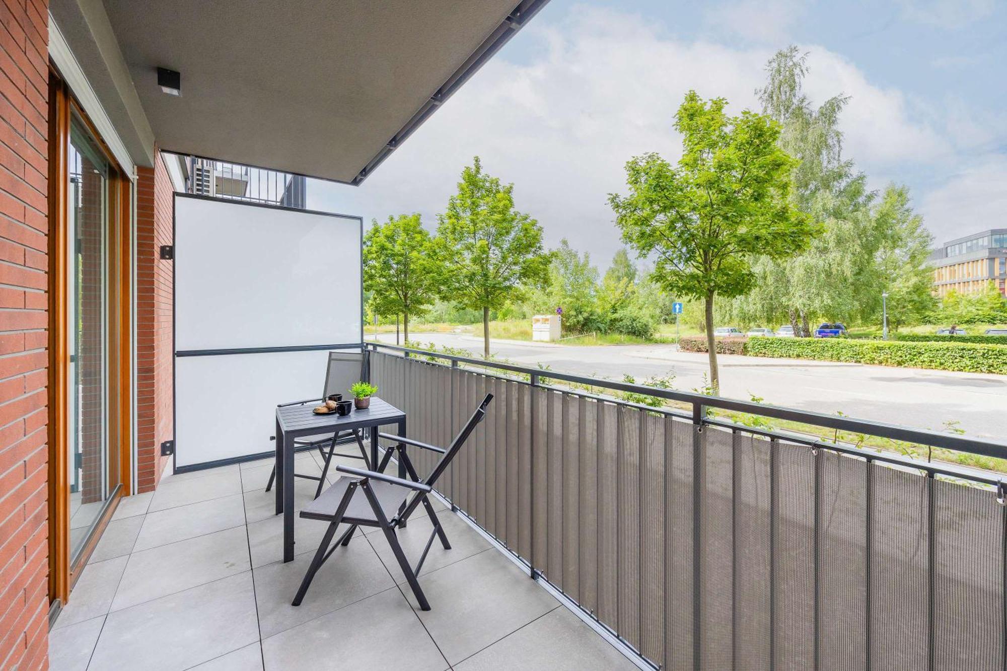 Apartment Sarmacka Wilanow With Parking, Sauna & Gym By Noclegi Renters Warszawa Eksteriør bilde