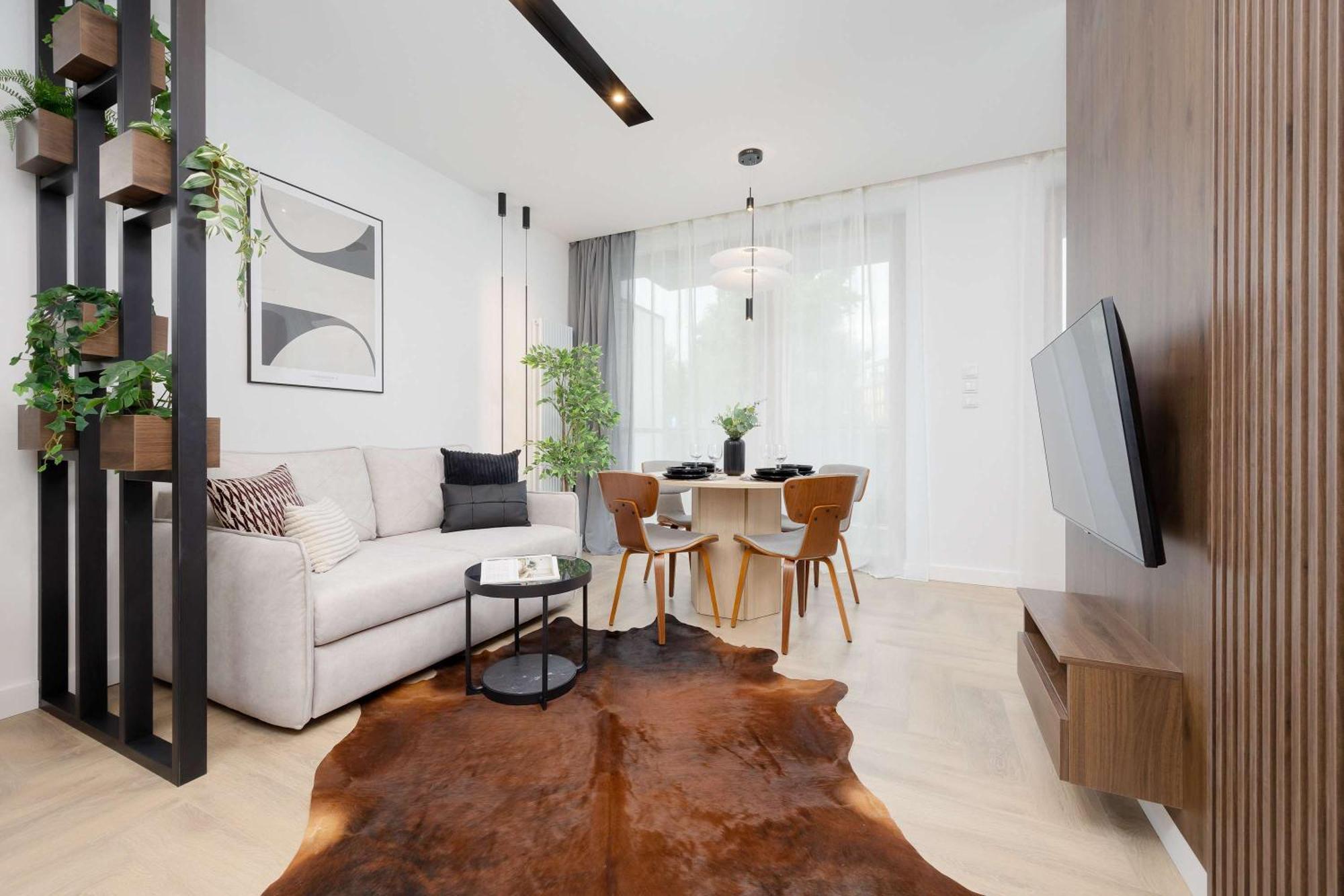 Apartment Sarmacka Wilanow With Parking, Sauna & Gym By Noclegi Renters Warszawa Eksteriør bilde